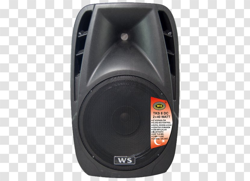 Microphone Audio Power Amplifier Sound Subwoofer Bass - Watercolor Transparent PNG