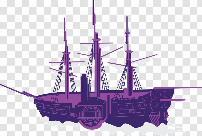 Ship Of The Line Brigantine Galleon First-rate Fluyt - Firstrate Transparent PNG