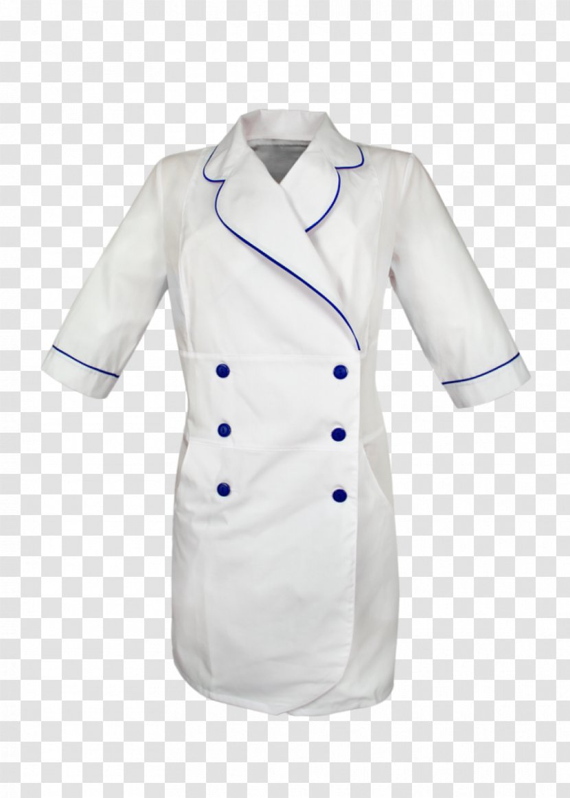 Lab Coats Chef's Uniform Sleeve Outerwear - Chef - медсестра Transparent PNG