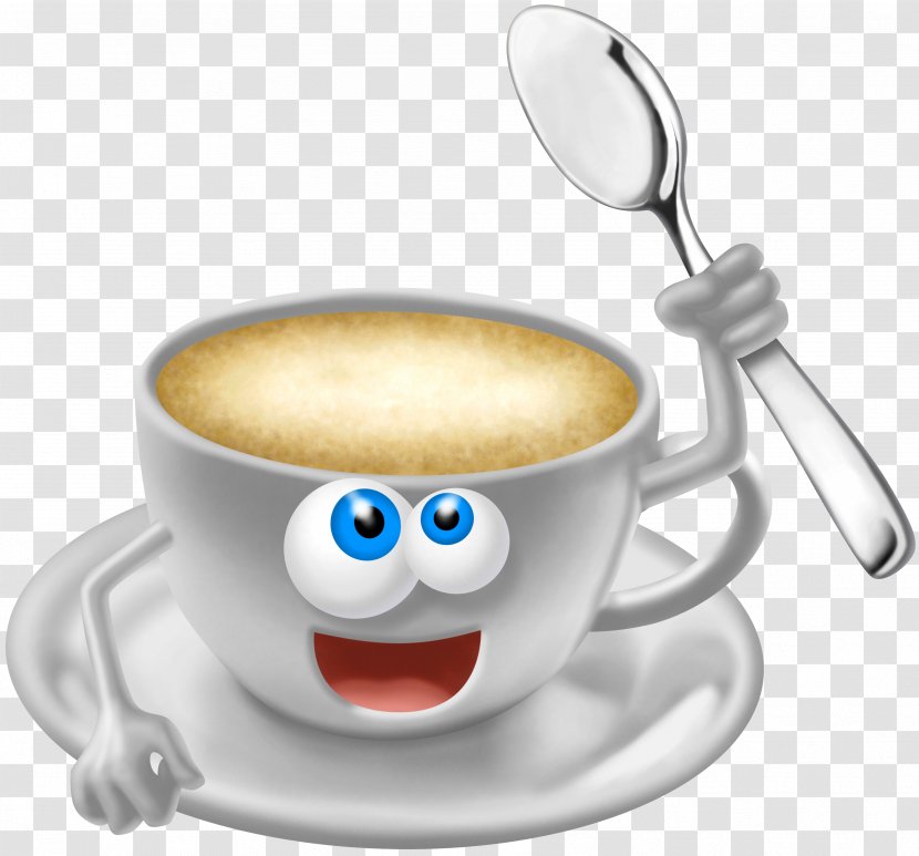 Coffee Morning Animation - Tableware Transparent PNG