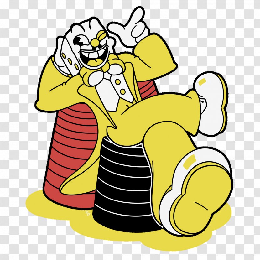 Cuphead Video Game Dice Boss - Character - King Transparent PNG