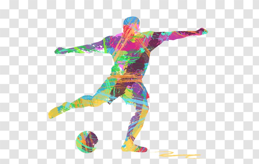 Football Player Euclidean Vector Illustration - Silhouette Transparent PNG