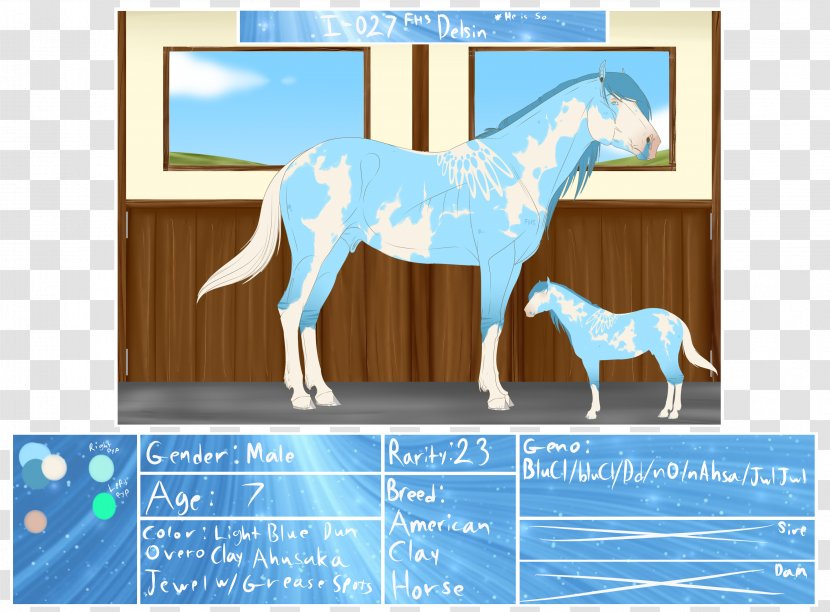 Pony Mustang Stallion Foal Mane - Animated Cartoon Transparent PNG