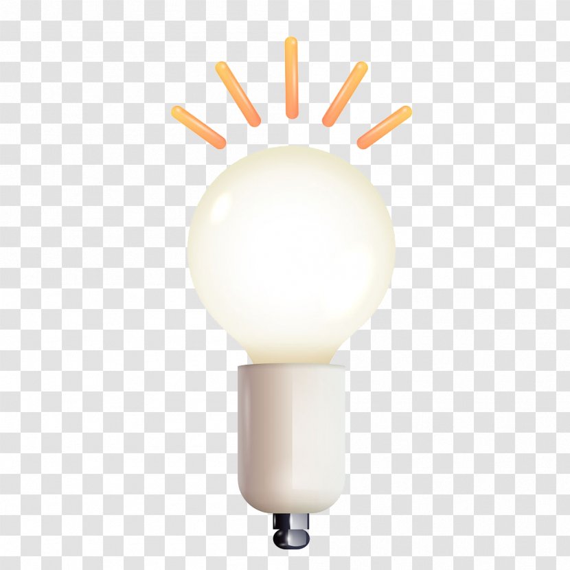 Incandescent Light Bulb Lamp Fixture - Gratis - Glowing Transparent PNG