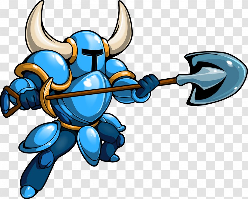 Shovel Knight Azure Striker Gunvolt 2 Yooka-Laylee Video Game - Artwork - Blue Cliparts Transparent PNG