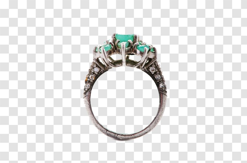 Emerald Ring Jewellery Gemstone Stock Photography Transparent PNG