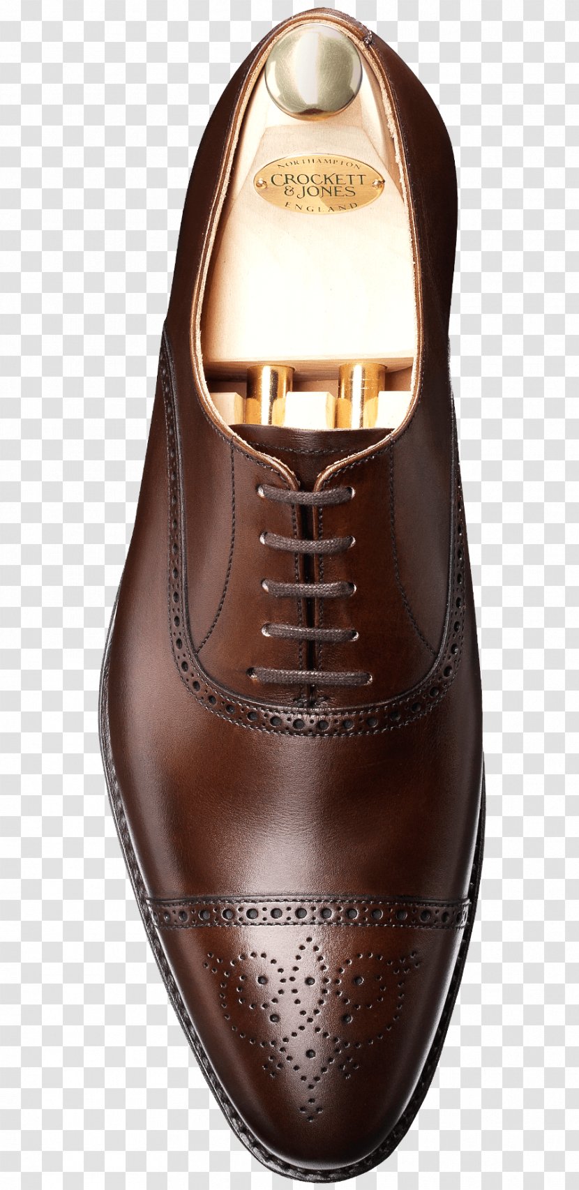 Dress Shoe Calf Crockett & Jones Brogue - Malton - Brown Pllc Transparent PNG