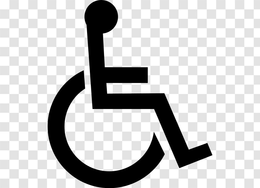 Disability Wheelchair Disabled Parking Permit Accessibility Sign - Area Transparent PNG