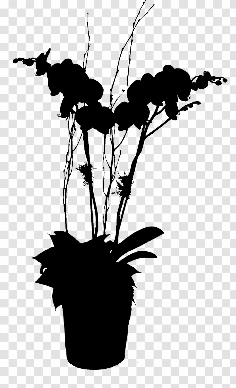 Flower Plant Stem Leaf Illustration Silhouette - Tree - Wildflower Transparent PNG