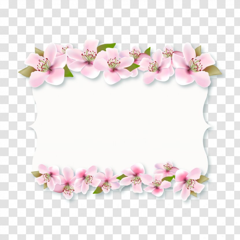 Wedding Invitation Birthday - Branch - Cherry Blossoms Transparent PNG