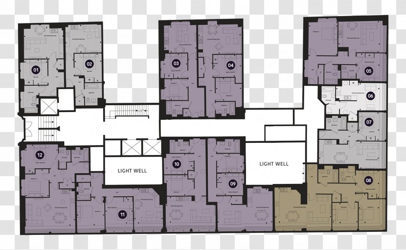 Floor Plan Orleans House, Liverpool Building - Apartment - House Transparent PNG