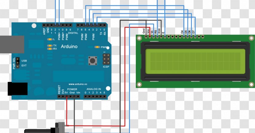 Arduino Voltmeter Ohmmeter Electronic Circuit - Resistor - Multimedia Transparent PNG