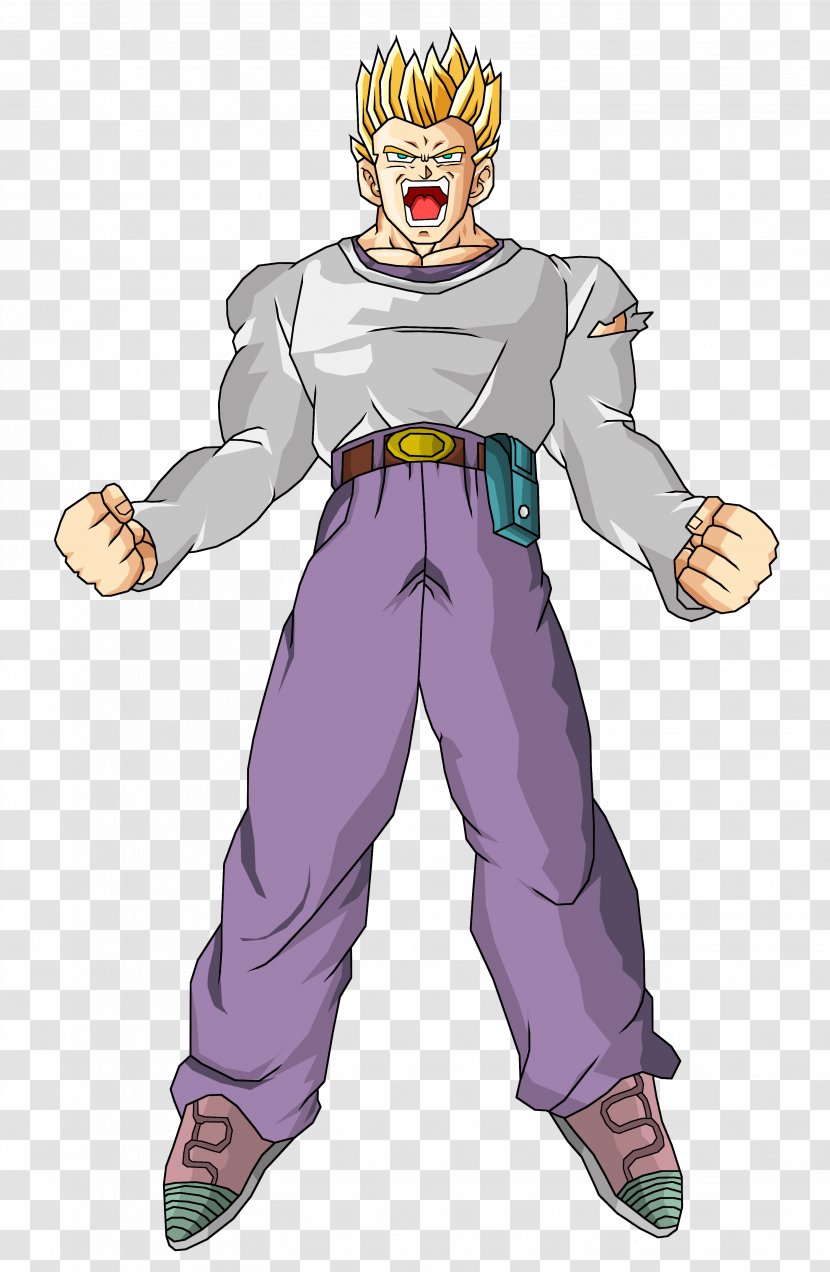 Gotenks Cell Tien Shinhan Gohan - Clown - Goku Transparent PNG