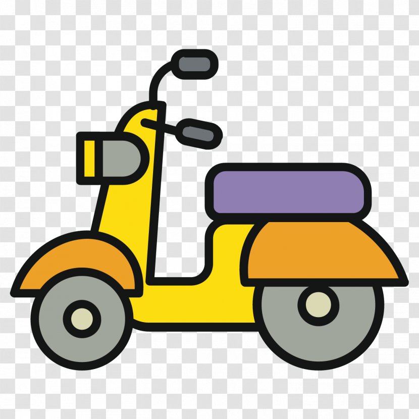 Motorcycle Helmets Car Electric Vehicle Scooter - Mode Of Transport - Cars Transparent PNG