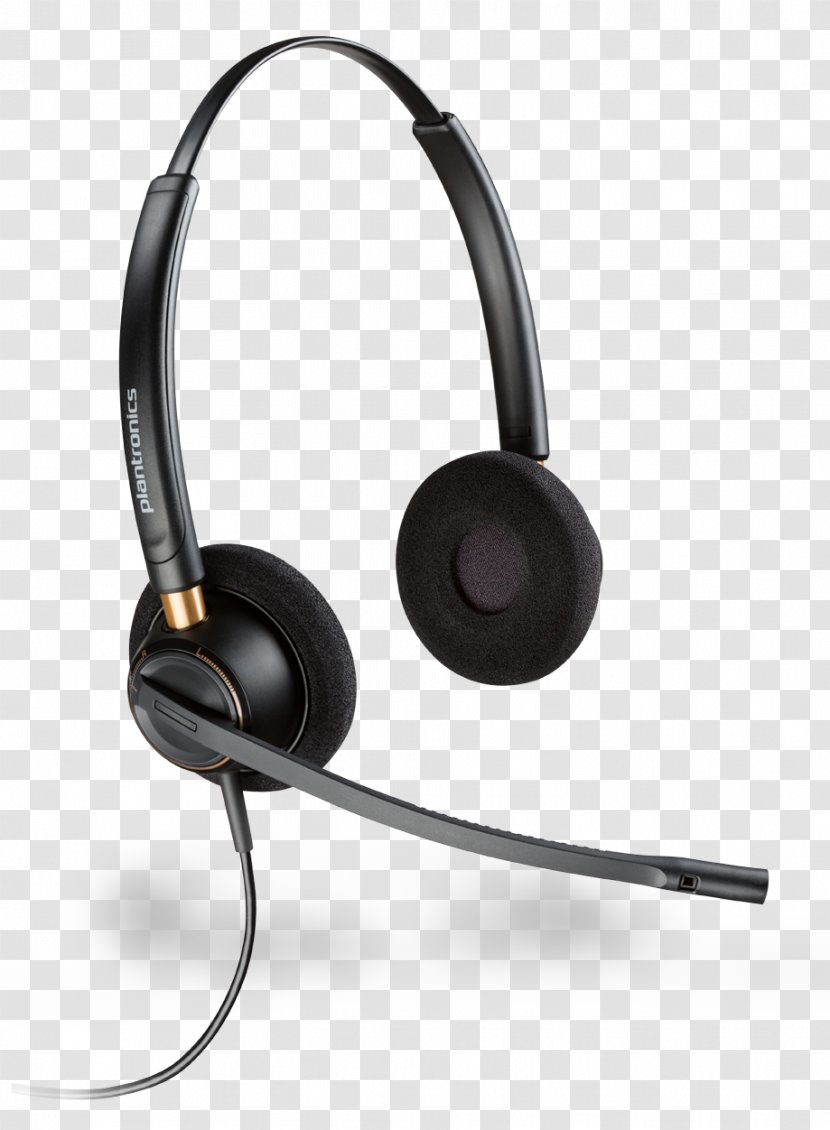 Plantronics EncorePro HW520 Headphones HW510 Active Noise Control - Encorepro Hw520 Transparent PNG