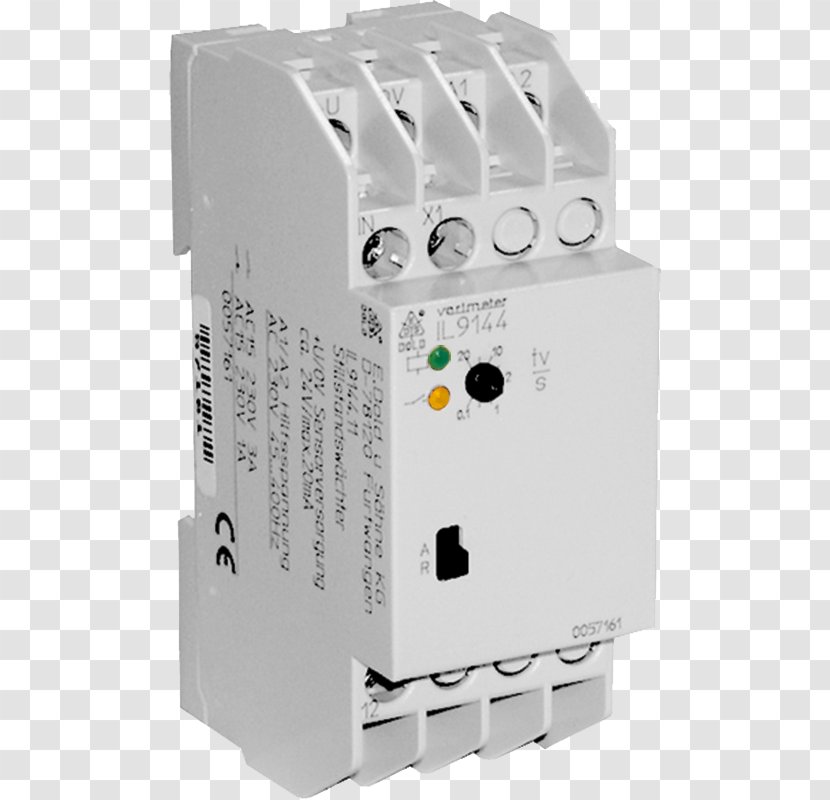 Circuit Breaker Dold Stillstandswächter 0057161 Typ Il9144.11 0,1-20S Uh Ac230V Product Electrical Network - Hardware - Call Center Monitoring Physical Transparent PNG