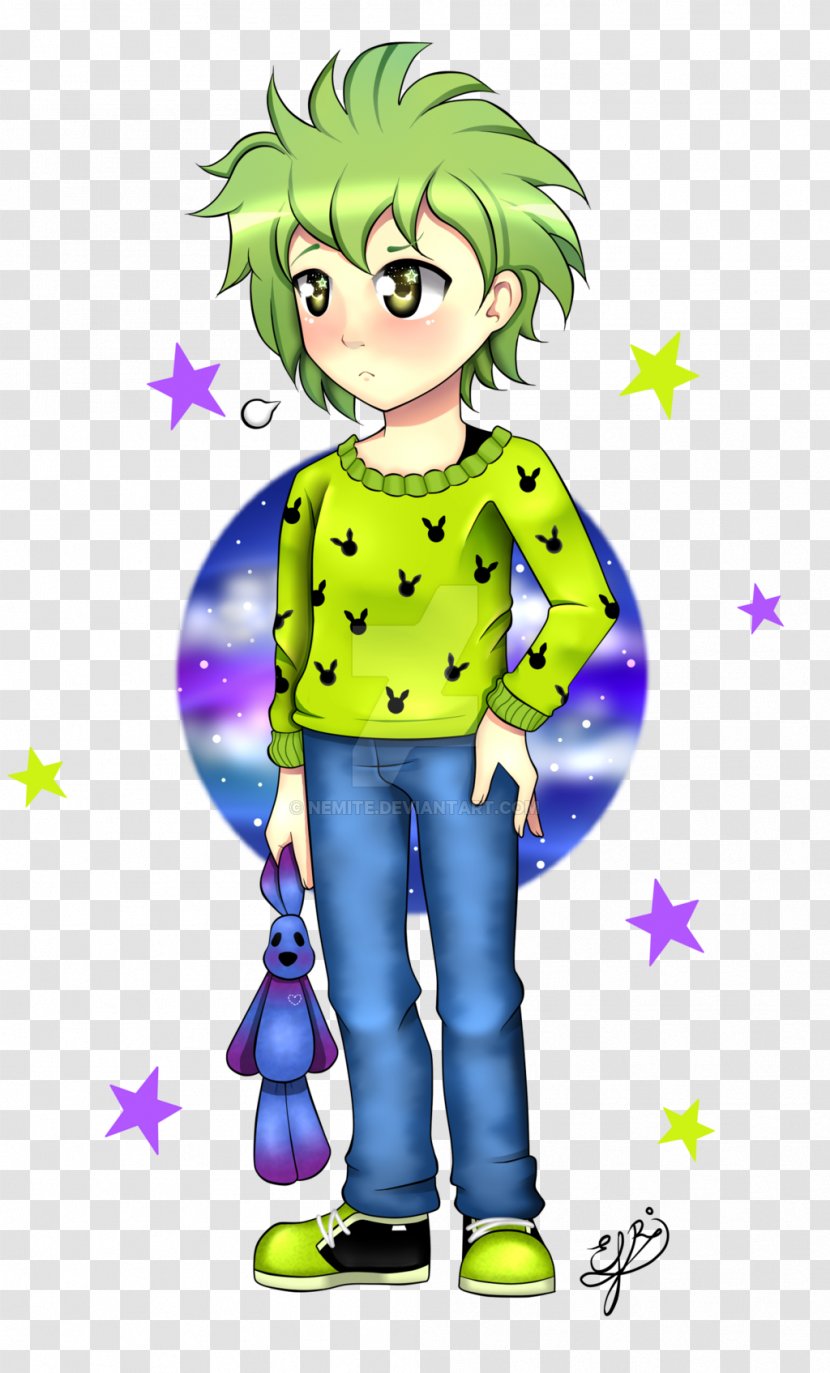Illustration Clip Art Boy Green Costume - Fictional Character Transparent PNG