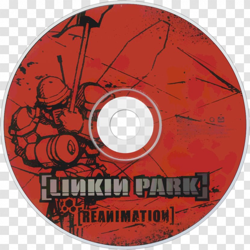Reanimation Compact Disc Linkin Park Album Hybrid Theory - Silhouette Transparent PNG