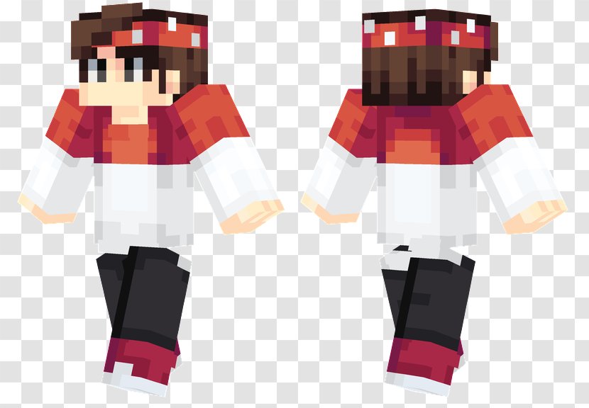 Minecraft Skin Flushing .net Red - Adolescence - Skşin Transparent PNG