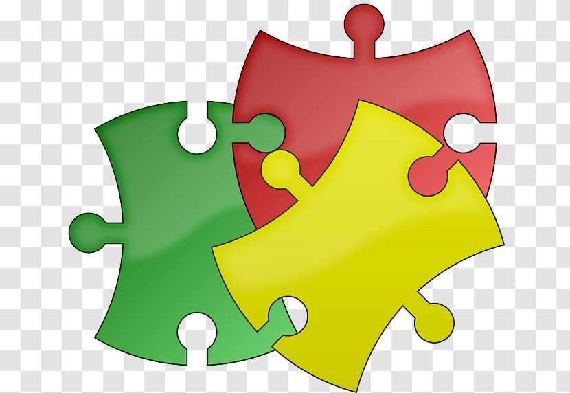 Jigsaw Puzzles Clip Art - Yellow - Solving Transparent PNG