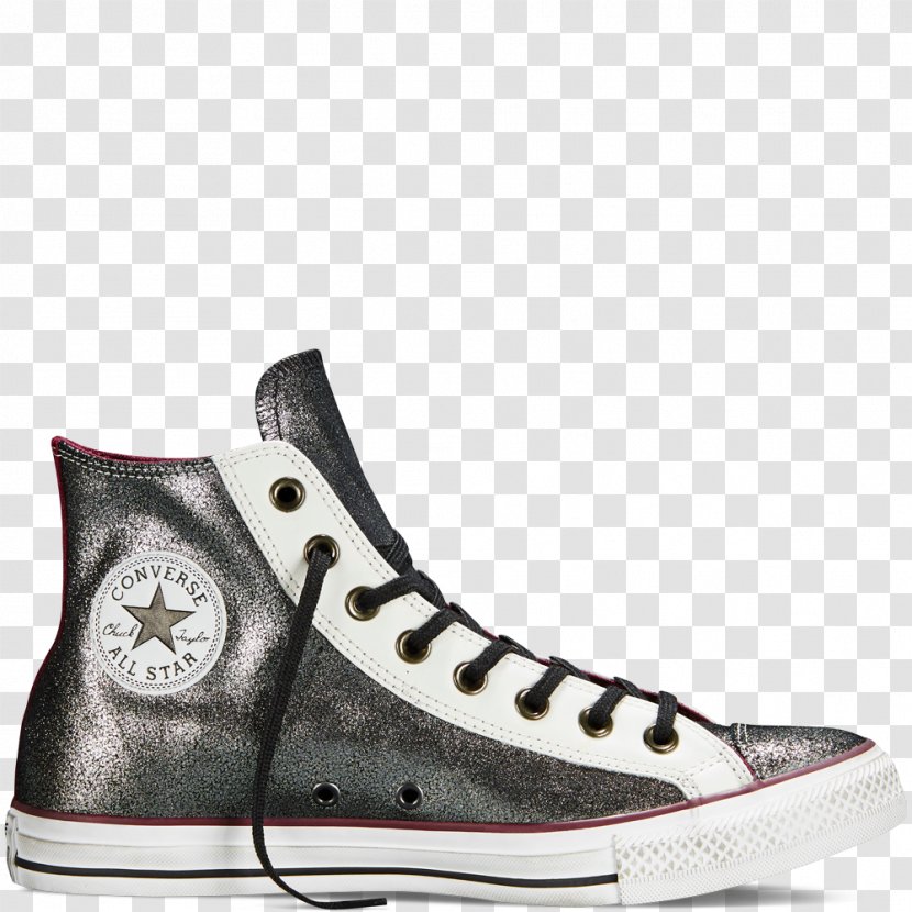 Sneakers Shoe Converse Cross-training Product - Flower - Silver Edge Transparent PNG