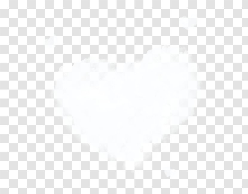 Black And White Point Angle Pattern - Triangle - Heart-shaped Transparent PNG