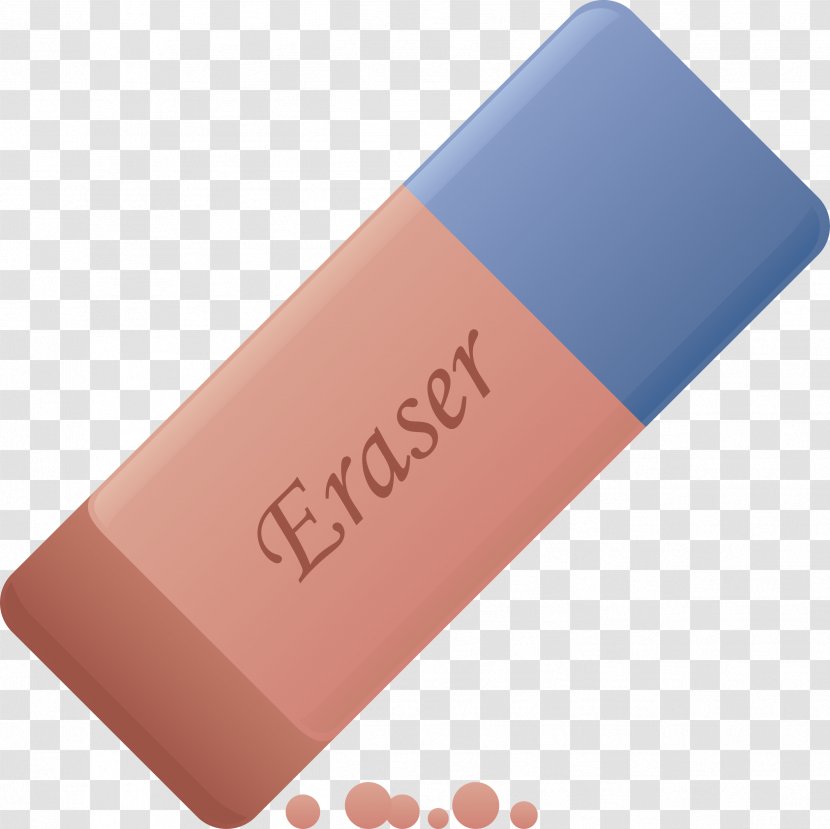 Eraser - Vector Element Transparent PNG