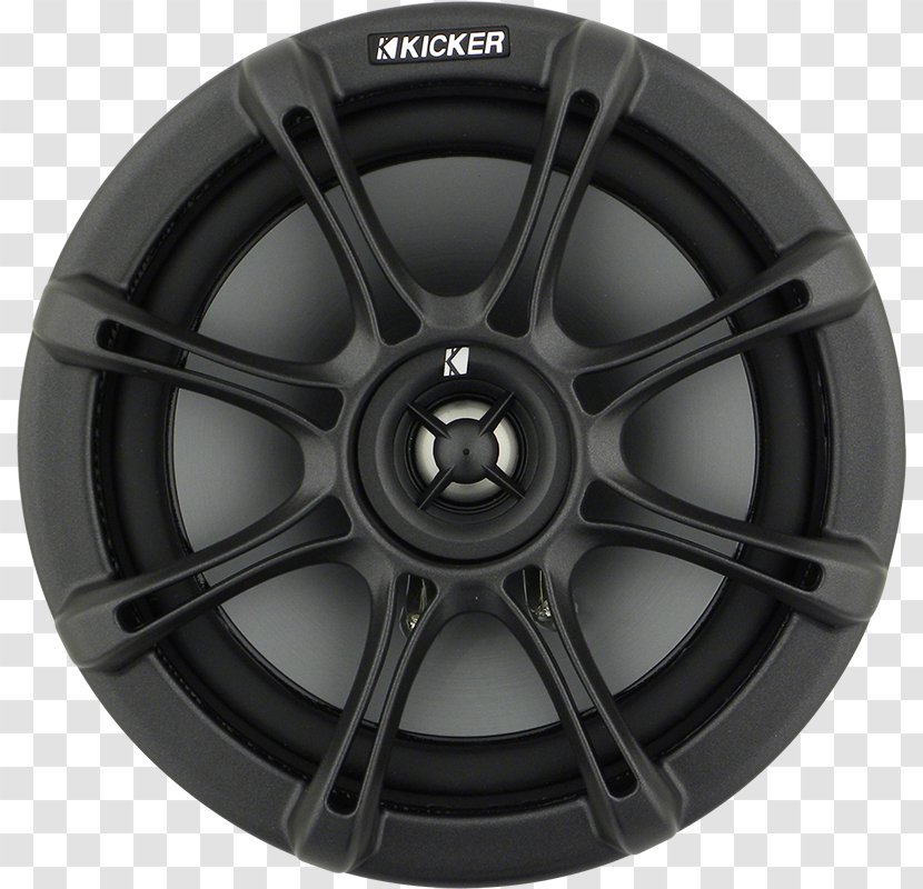 Car Alloy Wheel Hubcap Rim Motor Vehicle Tires - Brand - Kicker Truck Speakers Transparent PNG