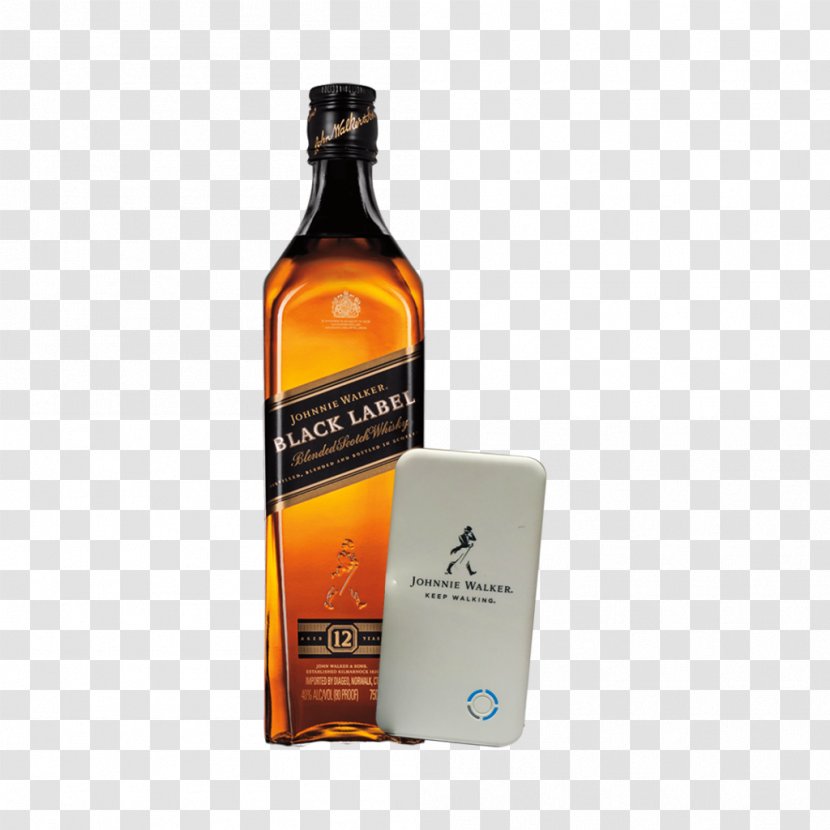 Blended Whiskey Scotch Whisky Liquor Johnnie Walker Label - Cocktail Transparent PNG
