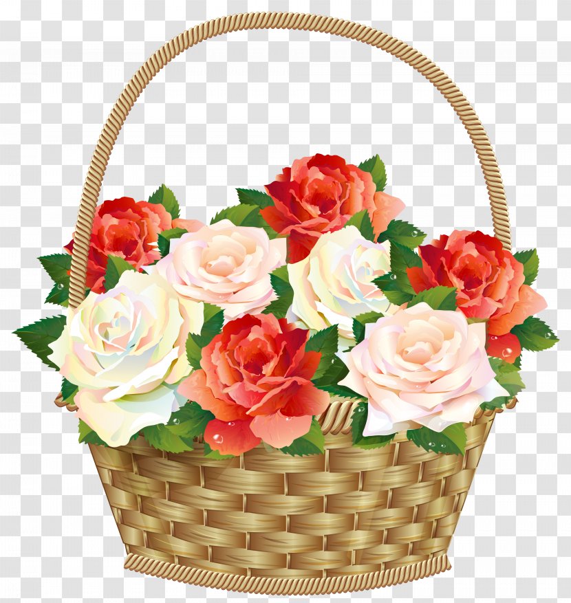 Icon Clip Art - Petal - Roses In Basket Transparent Clipart Transparent PNG