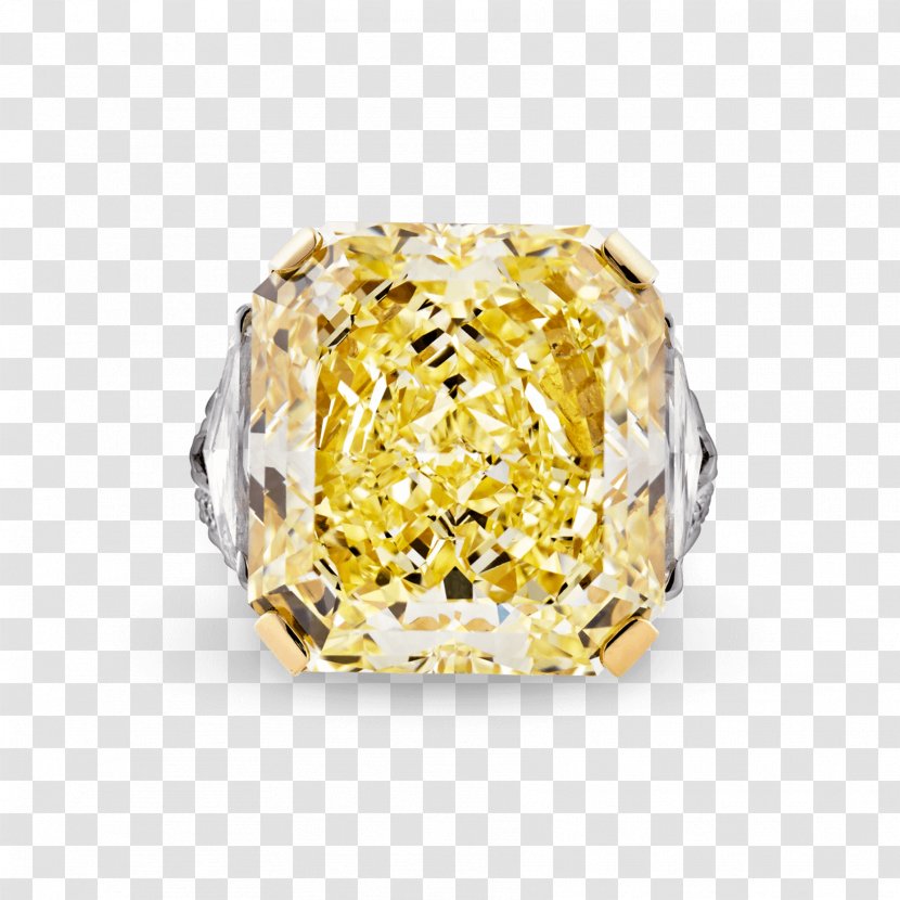 Diamond Color Gemological Institute Of America Engagement Ring - Jewelry Making - Yellow Flyer Transparent PNG