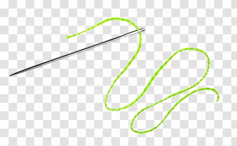 Brand Green Pattern - A Needle That Wears Thread Transparent PNG