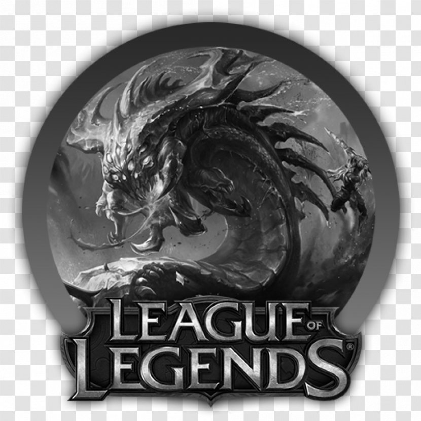 League Of Legends Video Game Desktop Wallpaper Riot Games - Monochrome Transparent PNG