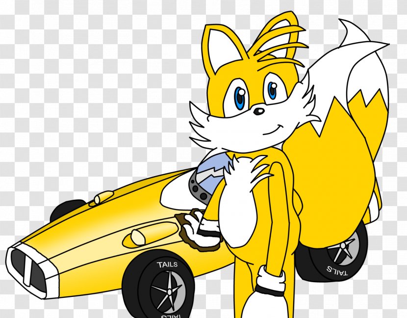 Sonic & Sega All-Stars Racing Car Artist DeviantArt - Vertebrate Transparent PNG