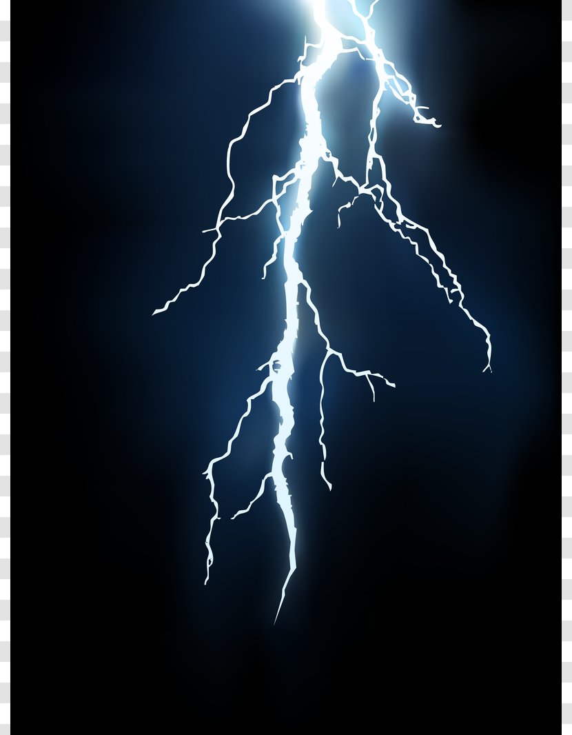 Lightning Strike Drawing - Phenomenon Transparent PNG