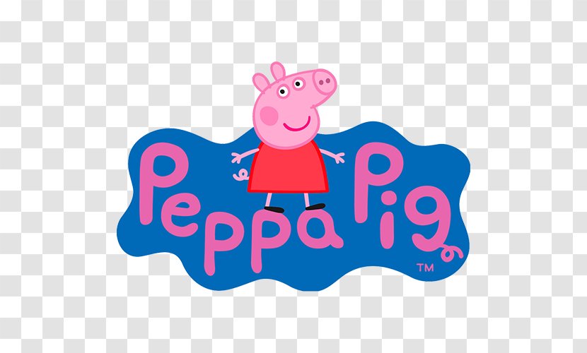 Pig Clip Art Image Logo - Number - Peppa Toys R Us Transparent PNG