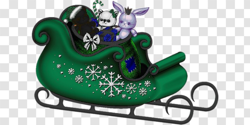 Drawing Christmas Tree - Sled - Vehicle Transparent PNG