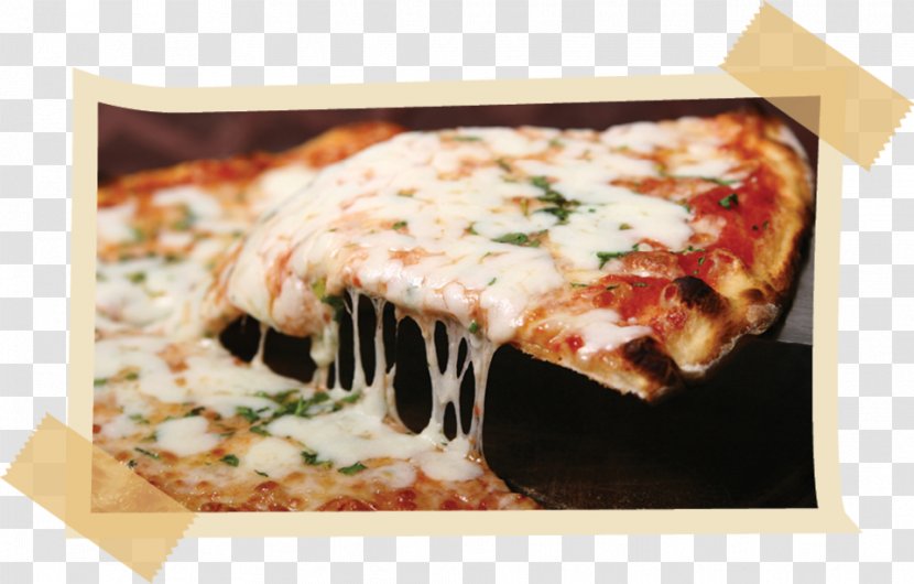 New York-style Pizza Restaurant Italian Cuisine Food - Cheese Transparent PNG