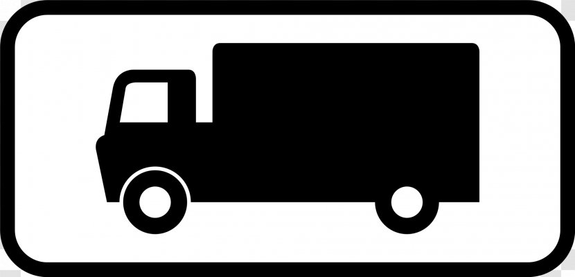 Car Motor Vehicle Prohibitory Traffic Sign - Lorry Transparent PNG