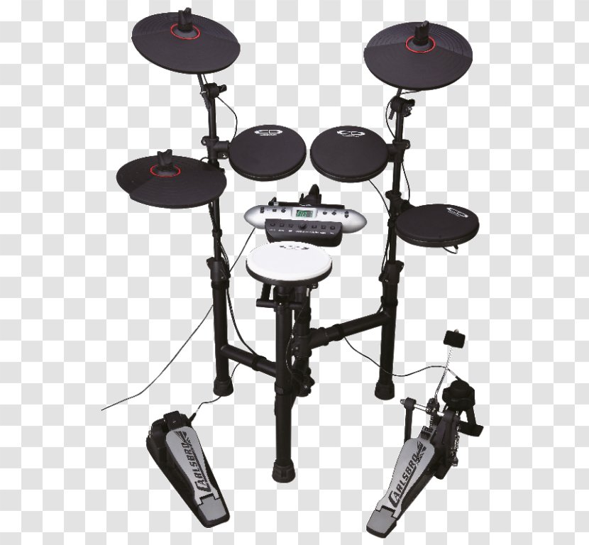 Electronic Drums Bass Percussion - Silhouette Transparent PNG