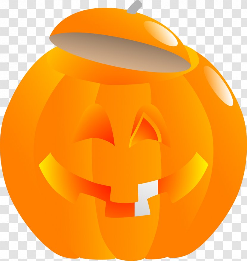 Halloween Pumpkin Cartoon - Jackolantern - Plant Cucurbita Transparent PNG