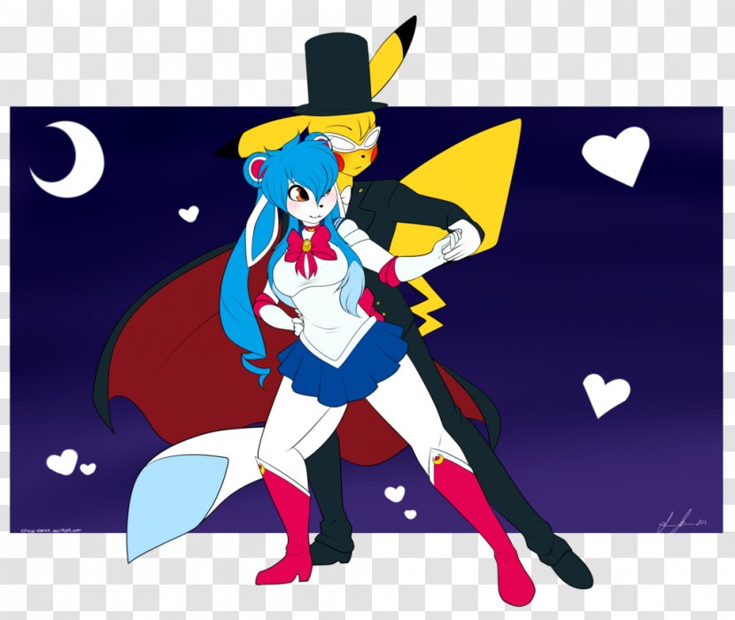 Tuxedo Mask Sailor Moon Drawing Character - Silhouette Transparent PNG