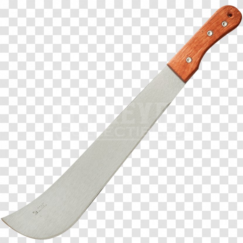 Bolo Knife Machete Hand Tool - Weapon - Big Transparent PNG
