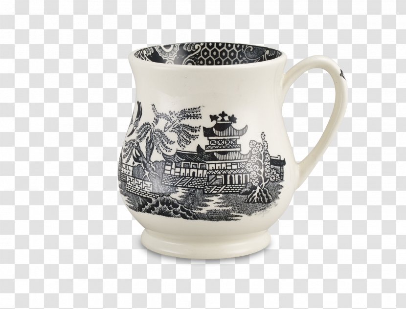 Jug Coffee Cup Ceramic Mug - Twining Transparent PNG
