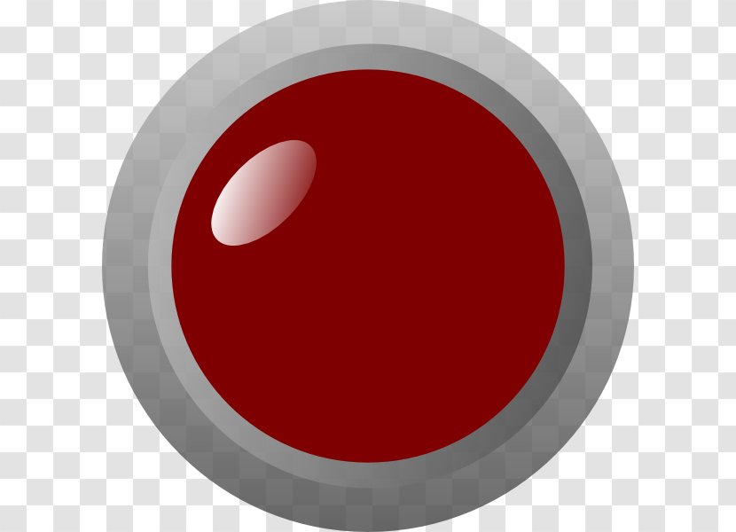 Circle Maroon Symbol - Red - On Off Transparent PNG