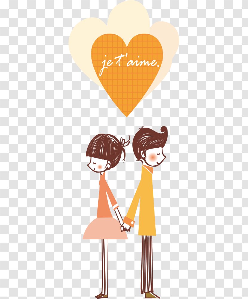 Couple Falling In Love Clip Art - Tree Transparent PNG