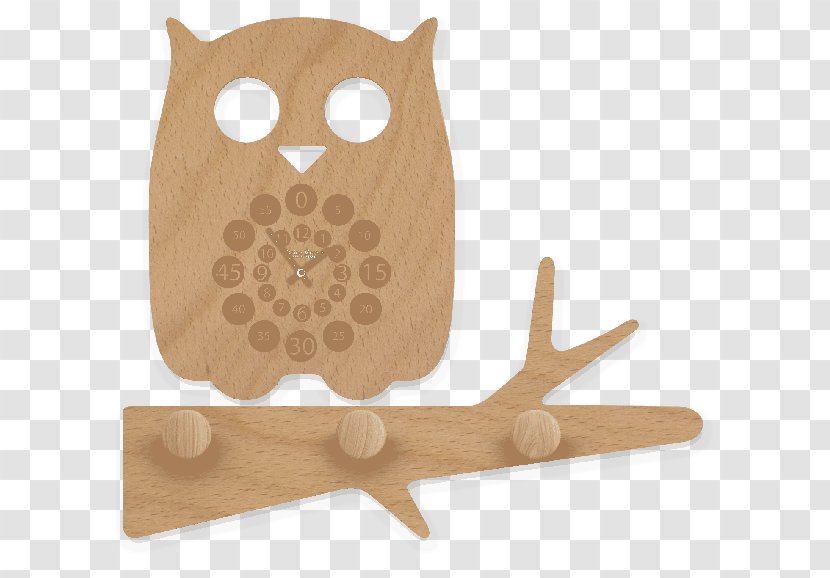 Owl Wood Clock Architecture - Tree Transparent PNG