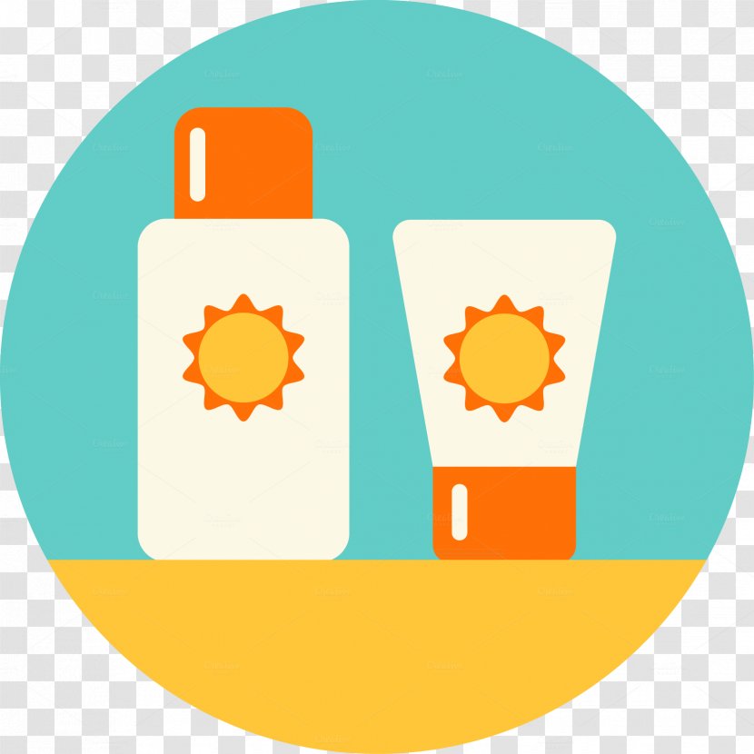 Sunscreen Polytechnic University Of San Luis Potosí Drawing Factor De Protección Solar Clip Art - Cream - Creative Graphic Material Transparent PNG