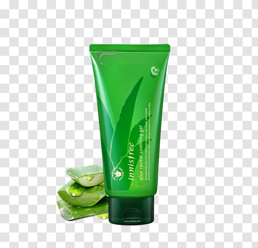 Jeju Province Aloe Vera Lotion Innisfree Gel - Soothing 300ml Hwan Live Transparent PNG