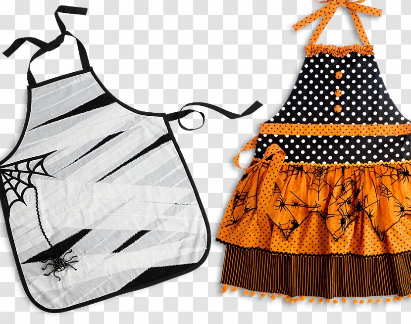 Halloween Cartoon Background - Clothes Hanger - Baby Toddler Clothing Orange Transparent PNG